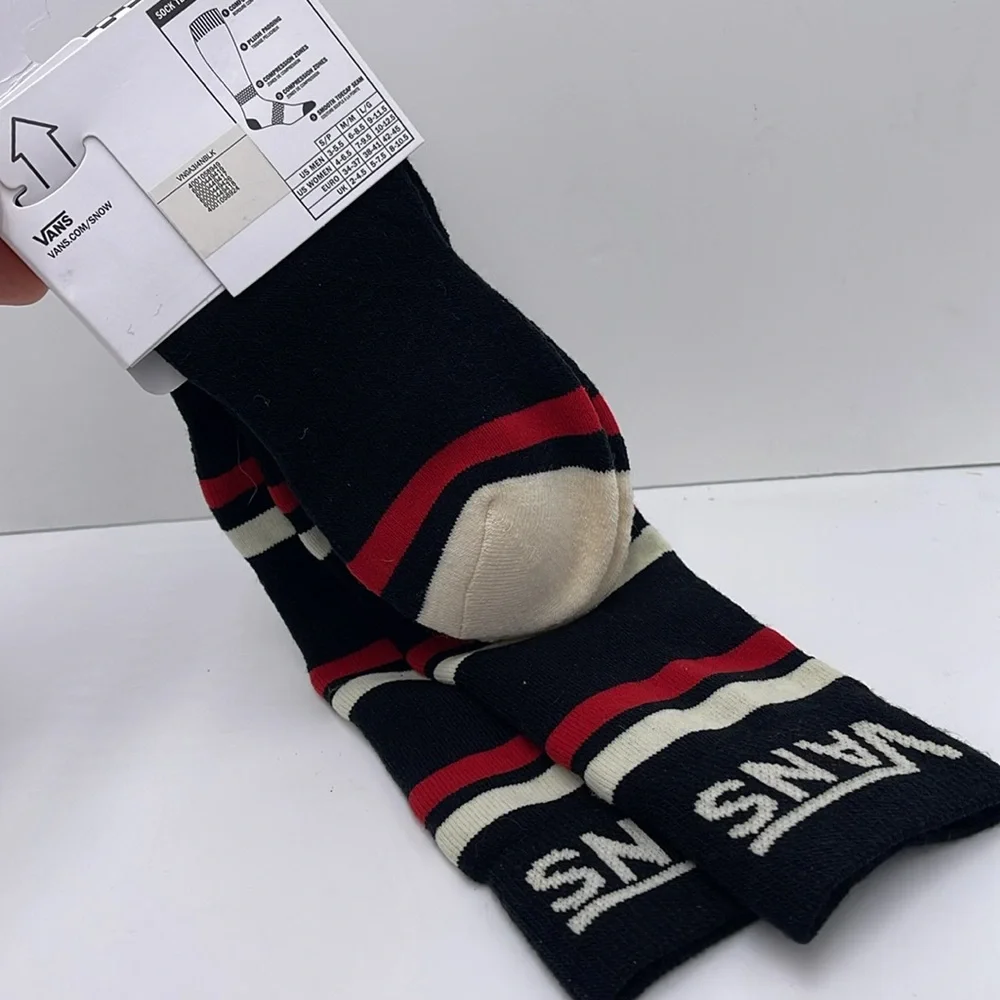 Vans X Smartwool Merino Wool Over the Calf Snow Socks New